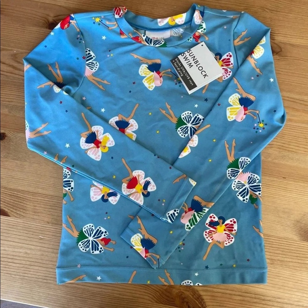 Hanna Andersson Rash Guard Fairy 130cm / Size 8